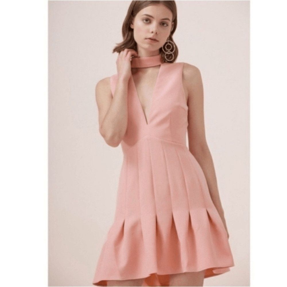 KEEPSAKE the Label Stand Alone Crepe Mini Dress size S